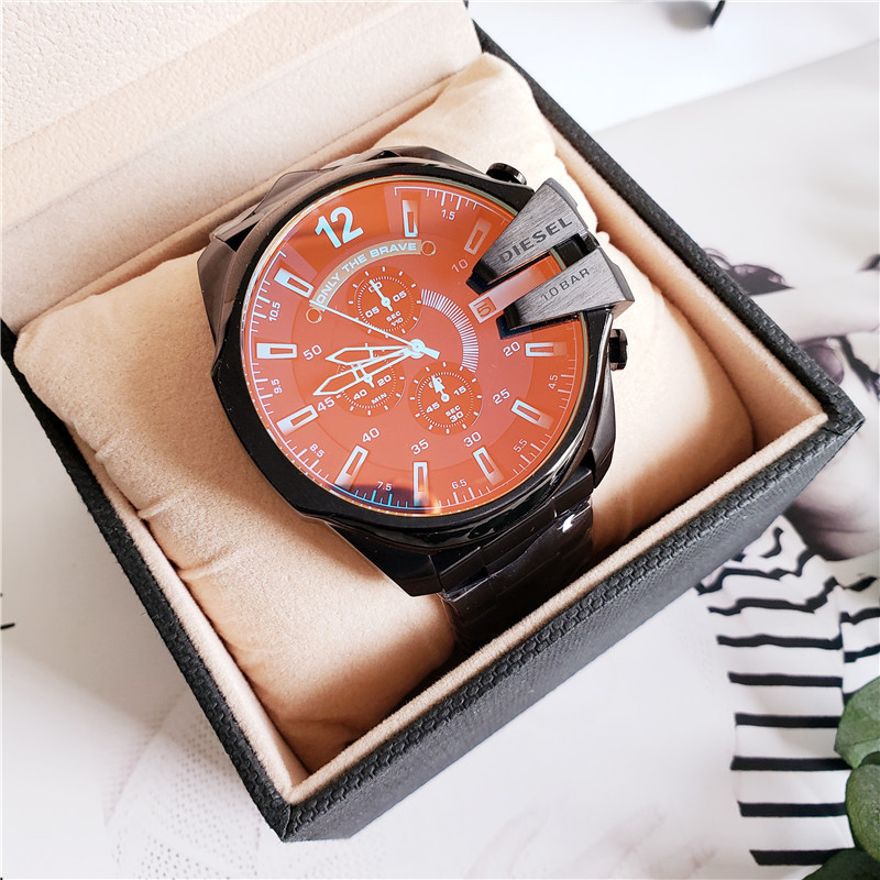 Men's Quartz Watch Chronograph 904L Stainless Steel  57 mm - DZ 11