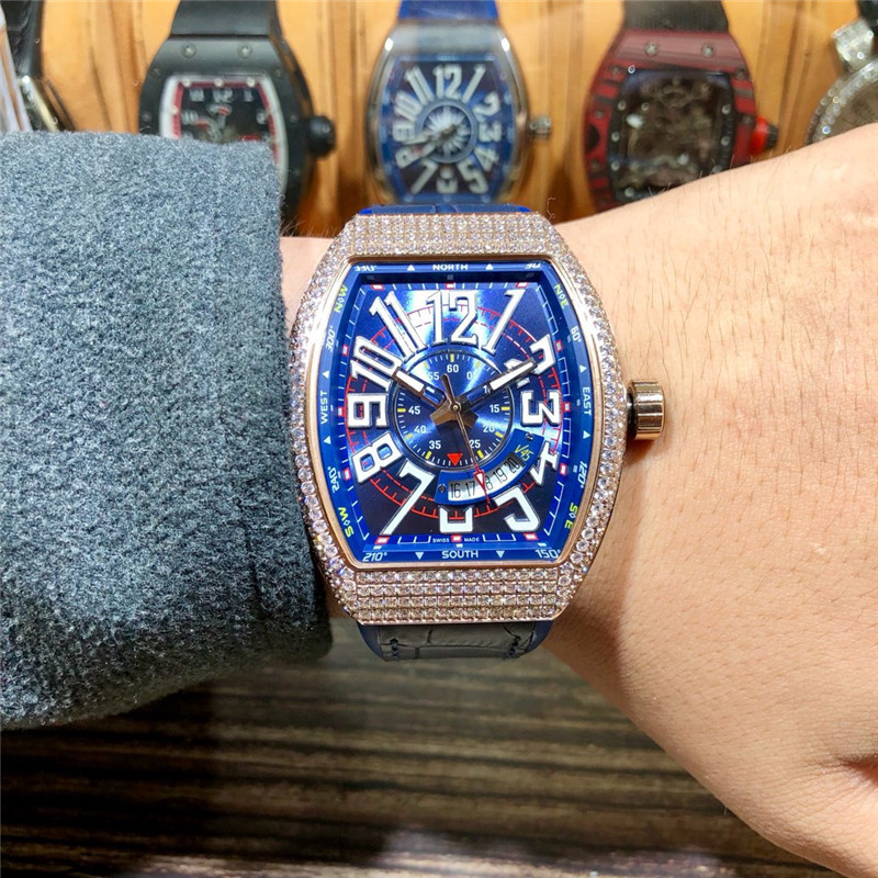 Men's Automatic Mechanical Watch 904L Stainless Steel 52x40mm- FM 2
