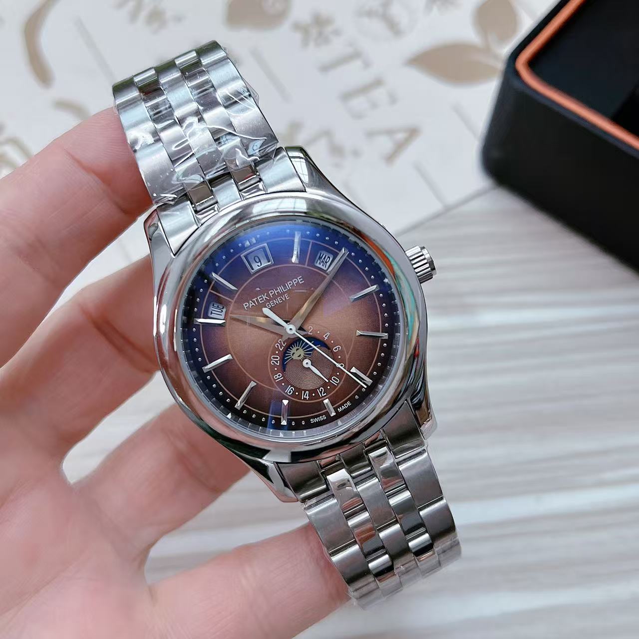Men's Automatic Mechanical Watch 904L Stainless Steel 40 mm- PH  97
