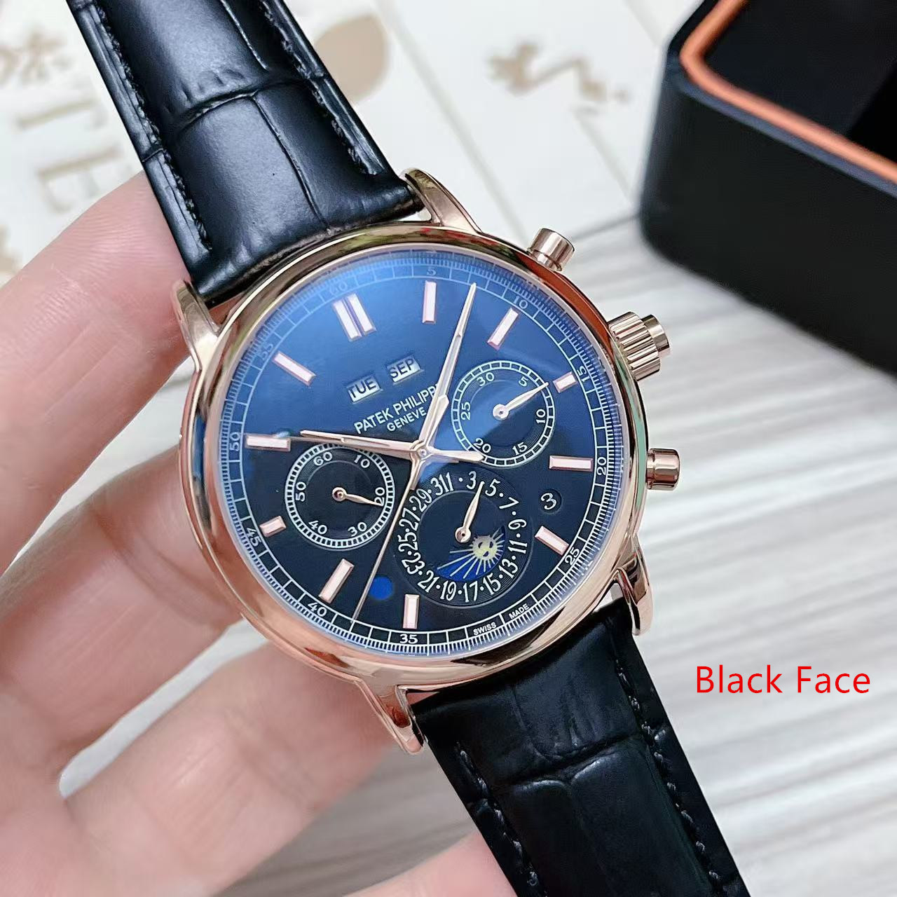 Men's Automatic Mechanical Watch 904L Stainless Steel 43 mm- PH  99