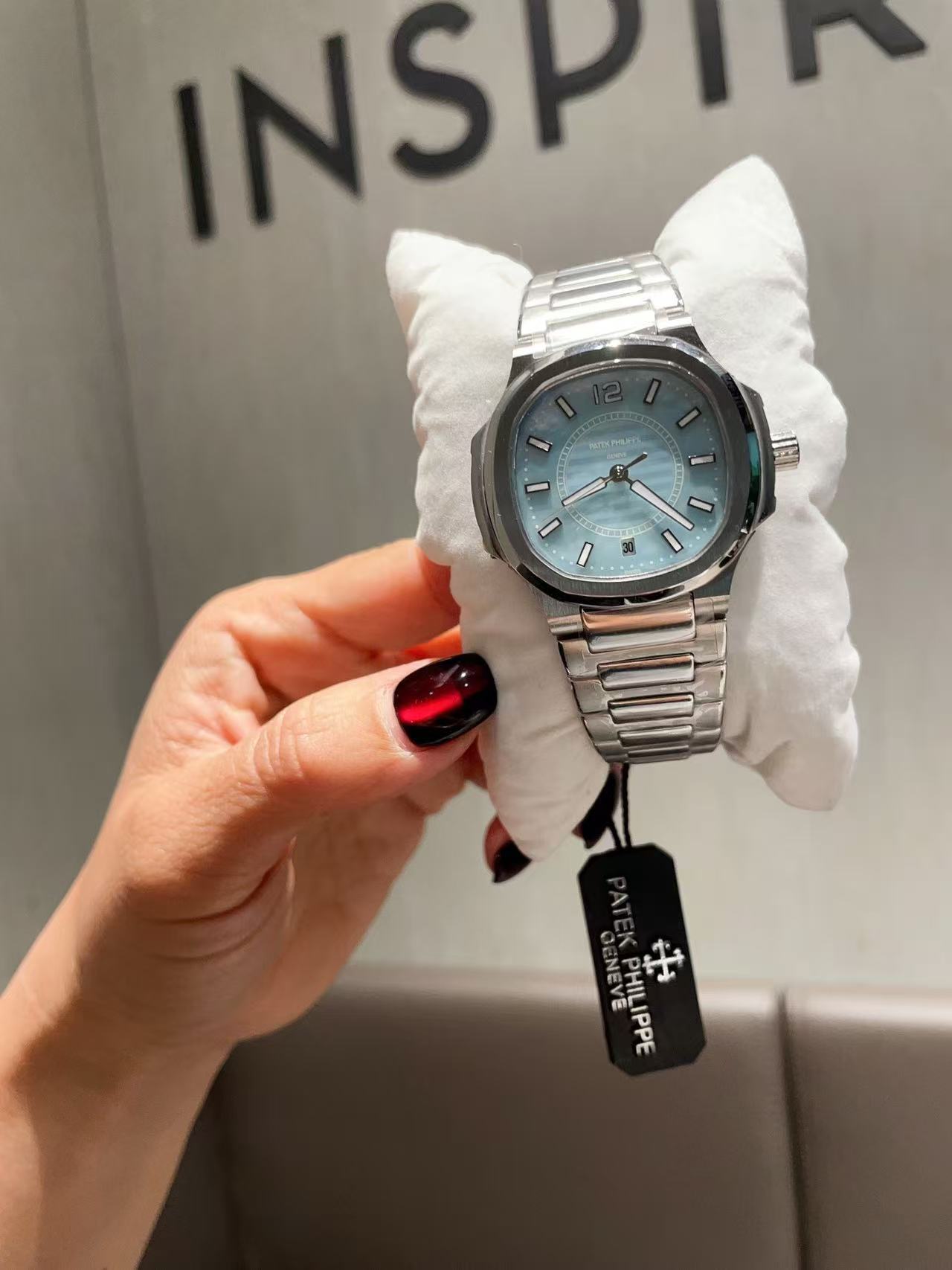 Women's  Quartz Watch Chronograph 904L Stainless Steel 35 mm- PH91