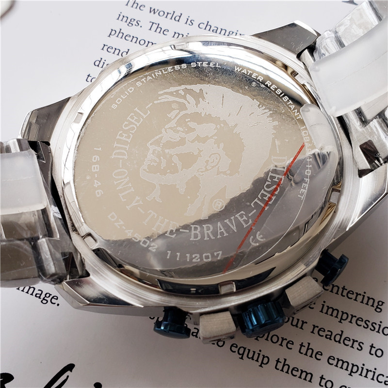 Men's Quartz Watch Chronograph 904L Stainless Steel Model number - DZ 35