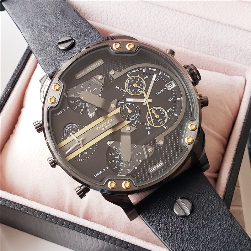 Men's Quartz Watch Chronograph 904L Stainless Steel  57 mm - DZ 28