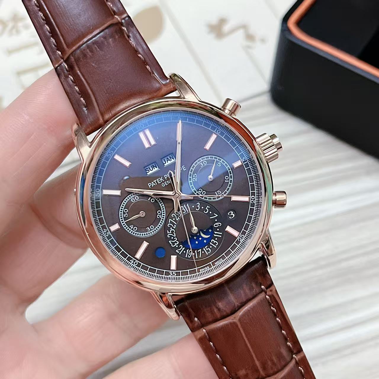 Men's Automatic Mechanical Watch 904L Stainless Steel 43 mm- PH  99
