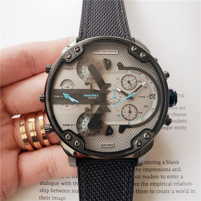 Men's Quartz Watch Chronograph 904L Stainless Steel Model number - DZ 34