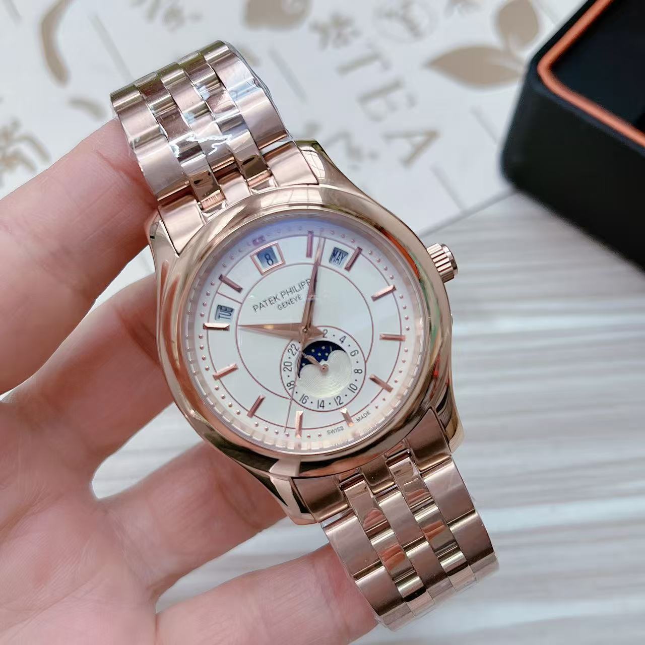 Men's Automatic Mechanical Watch 904L Stainless Steel 40 mm- PH  97