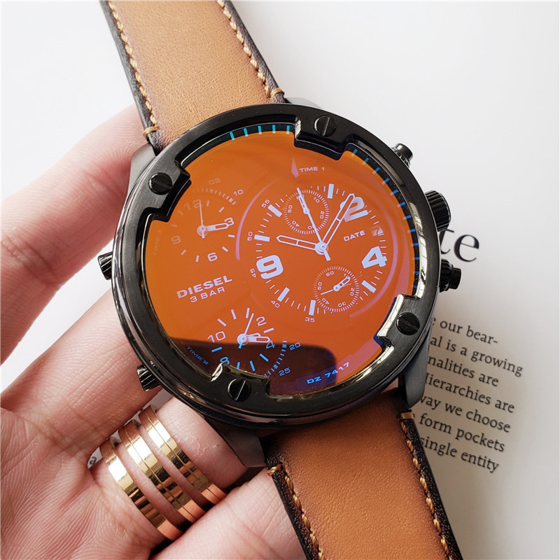 Men's Quartz Watch Chronograph 904L Stainless Steel  57 mm - DZ 30