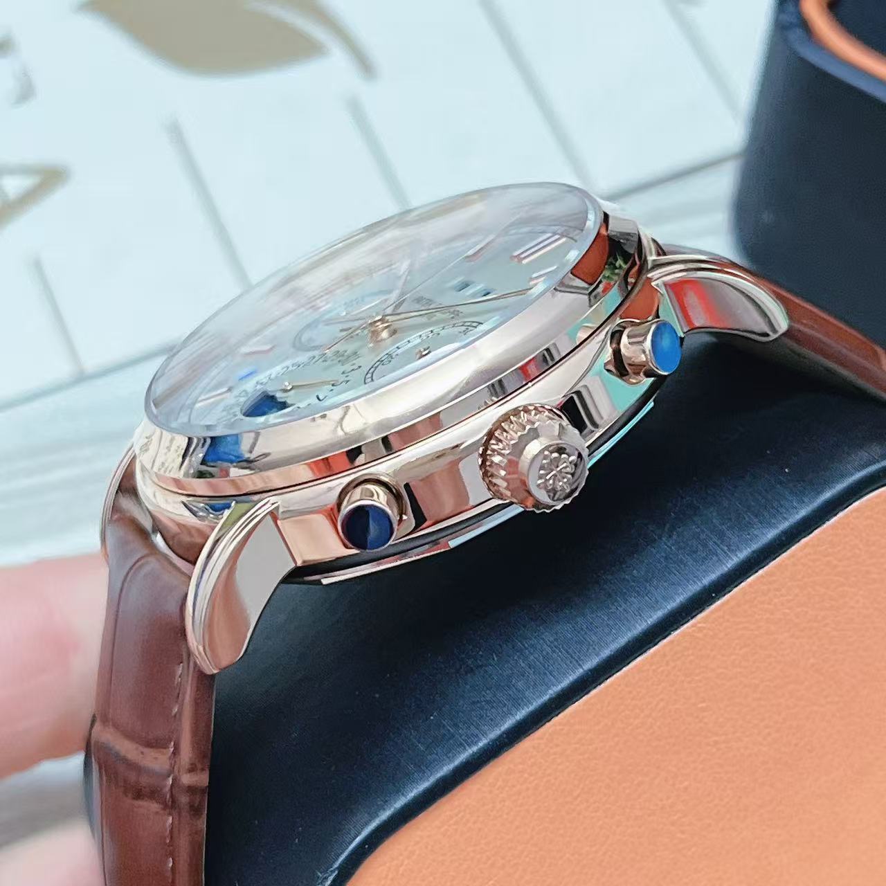 Men's Automatic Mechanical Watch 904L Stainless Steel 43 mm- PH  99