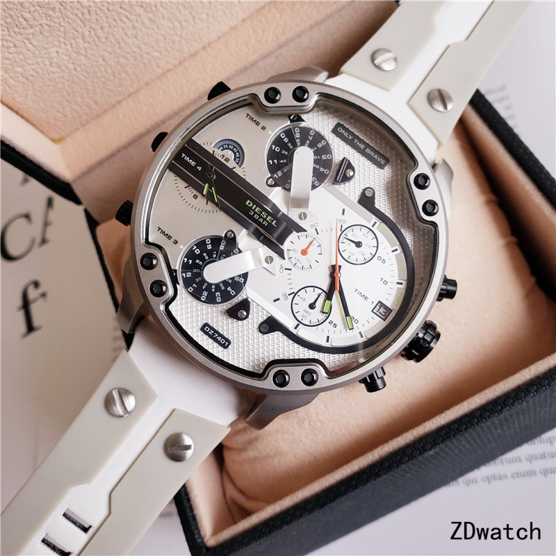 Men's Quartz Watch Chronograph 904L Stainless Steel Model number DZ7401- DZ 8