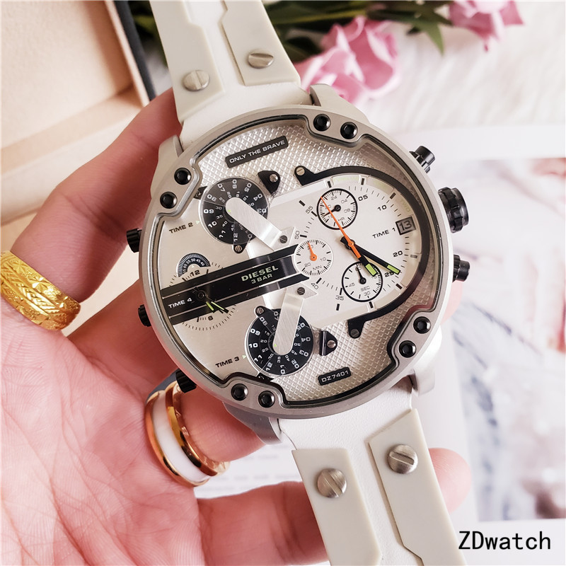 Men's Quartz Watch Chronograph 904L Stainless Steel Model number DZ7401- DZ 8