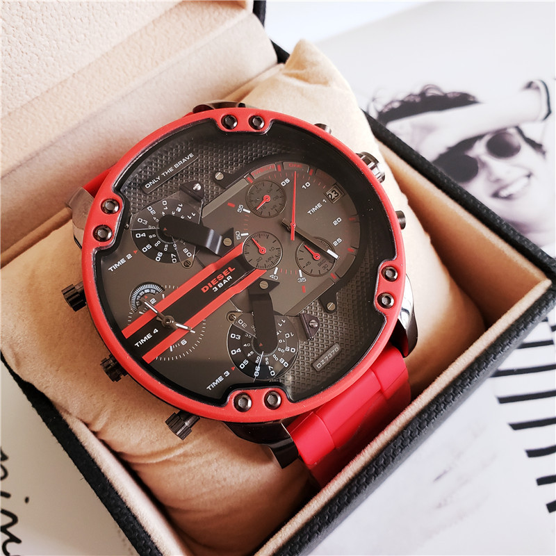 Men's Quartz Watch Chronograph 904L Stainless Steel Model number  DZ7370- DZ 9