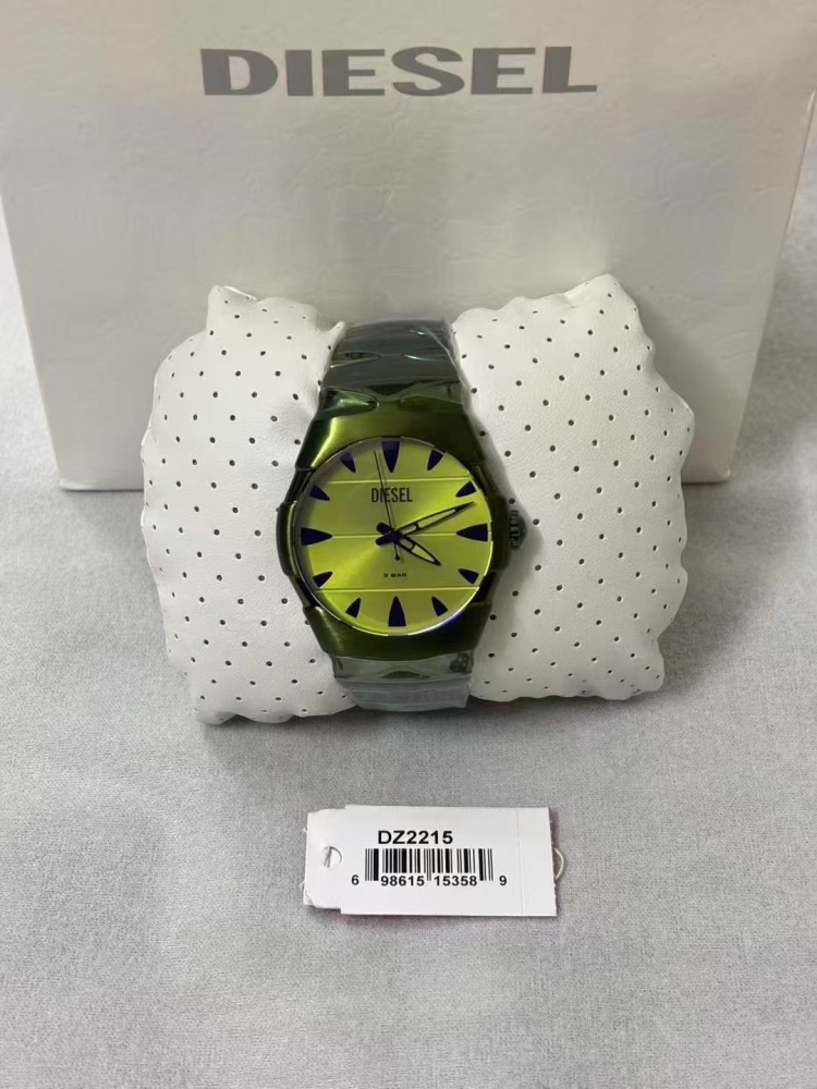 Men's Quartz Watch Chronograph 904L Stainless Steel  36mm - DZ 37