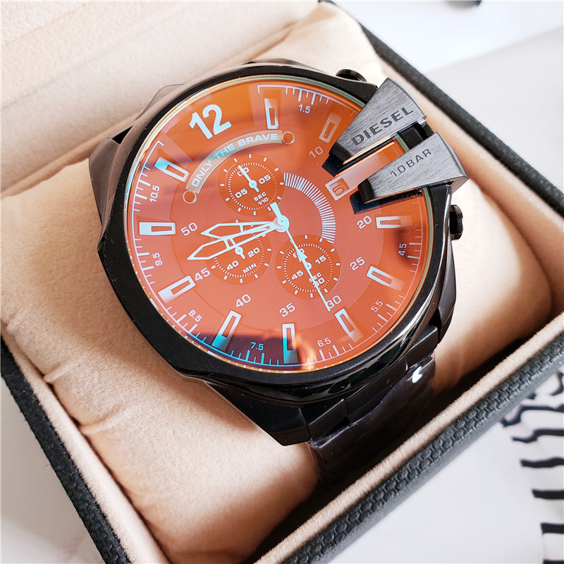 Men's Quartz Watch Chronograph 904L Stainless Steel  57 mm - DZ 11
