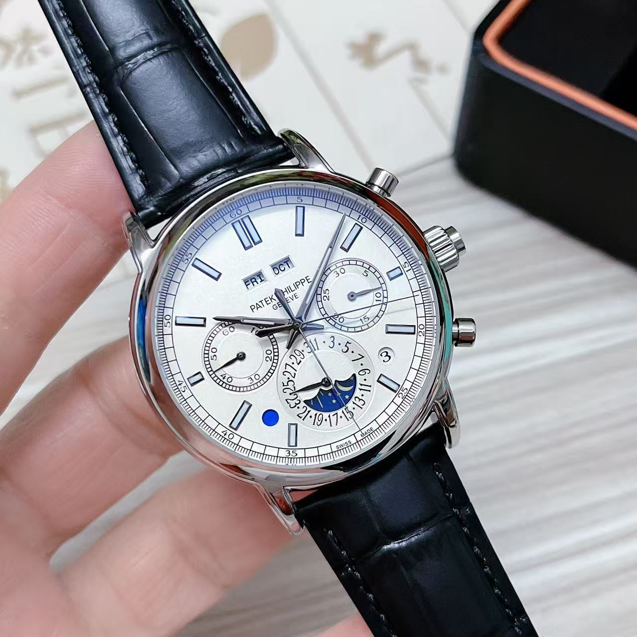 Men's Automatic Mechanical Watch 904L Stainless Steel 43 mm- PH  99