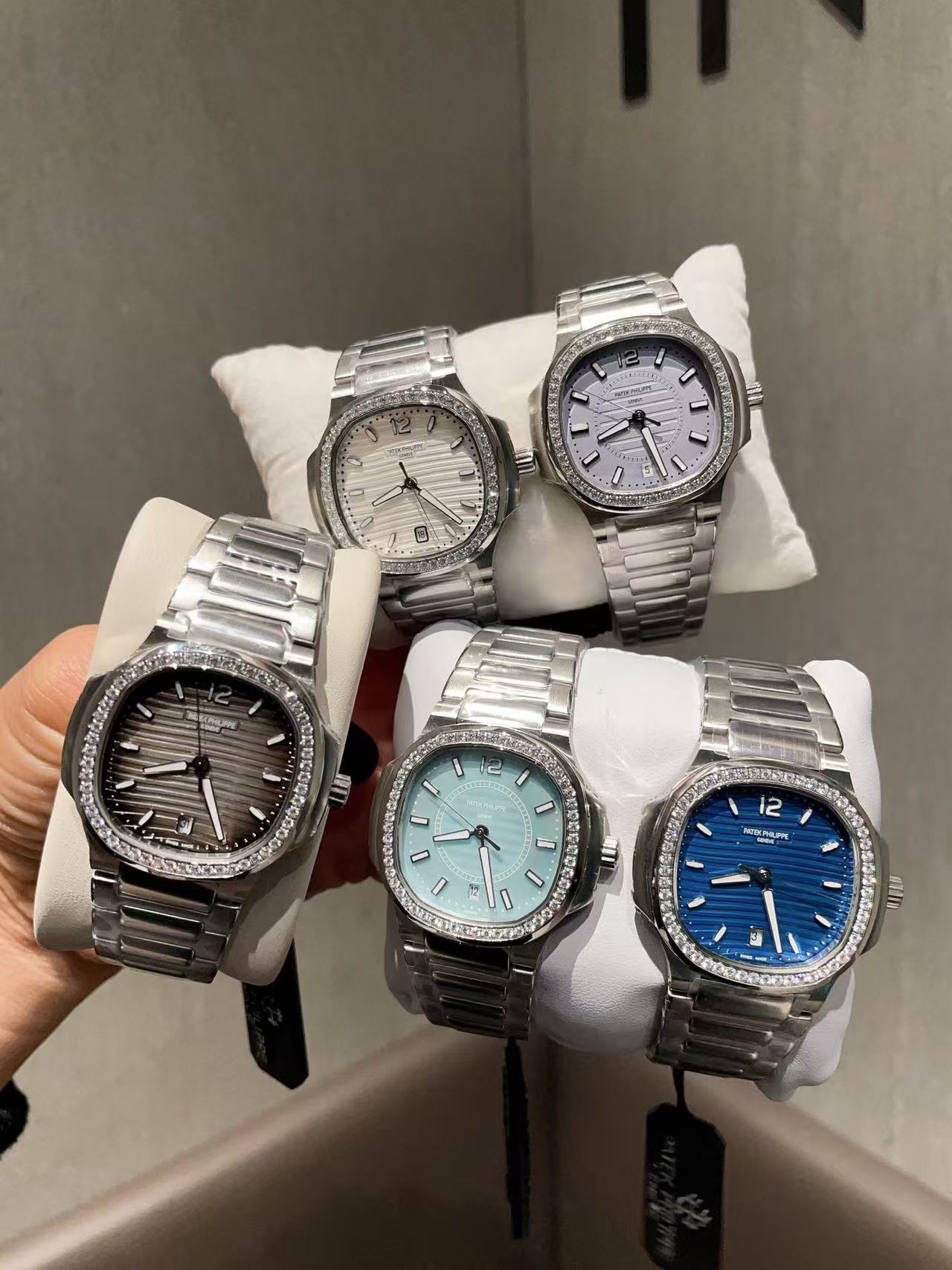 Women's  Quartz Watch Chronograph 904L Stainless Steel 35 mm- PH91