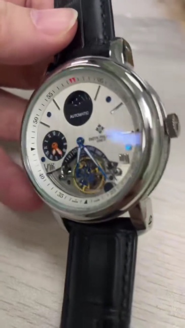 Men's Automatic Mechanical Watch 904L Stainless Steel 46 mm- PH  85