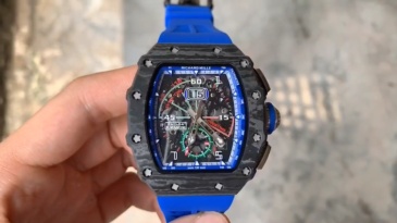 Men's Automatic Mechanical Watch 904L Stainless Steel 44  mm- RM  67