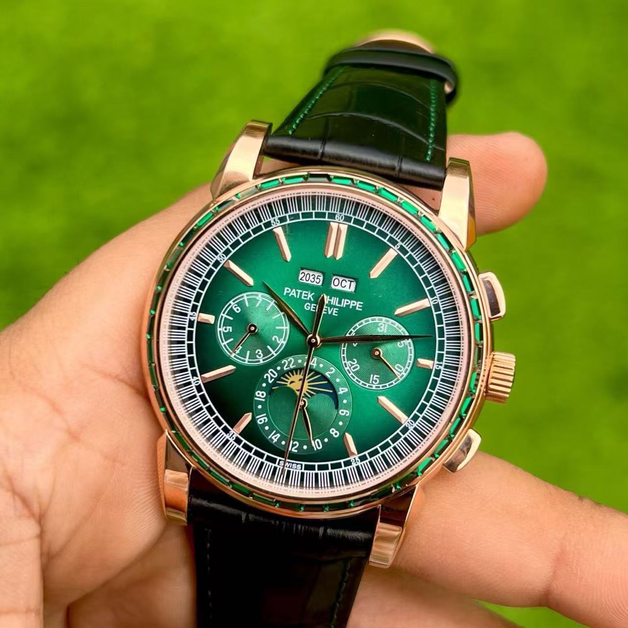 Men's Automatic Mechanical Watch 904L Stainless Steel 43 mm- PH 100