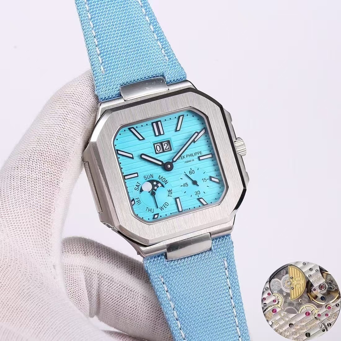 Men's Automatic Mechanical Watch 904L Stainless Steel 43 mm- PH  75