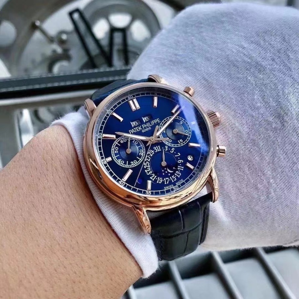 Men's Automatic Mechanical Watch 904L Stainless Steel 43 mm- PH  69