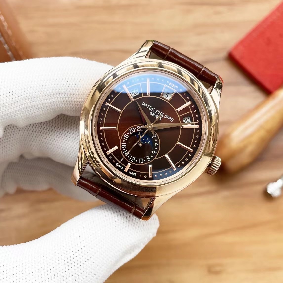 Men's Automatic Mechanical Watch 904L Stainless Steel 40  mm- PH  43