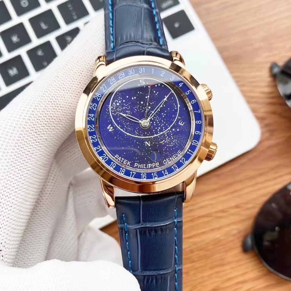 Men's Automatic Mechanical Watch 904L Stainless Steel 43  mm- PH 35