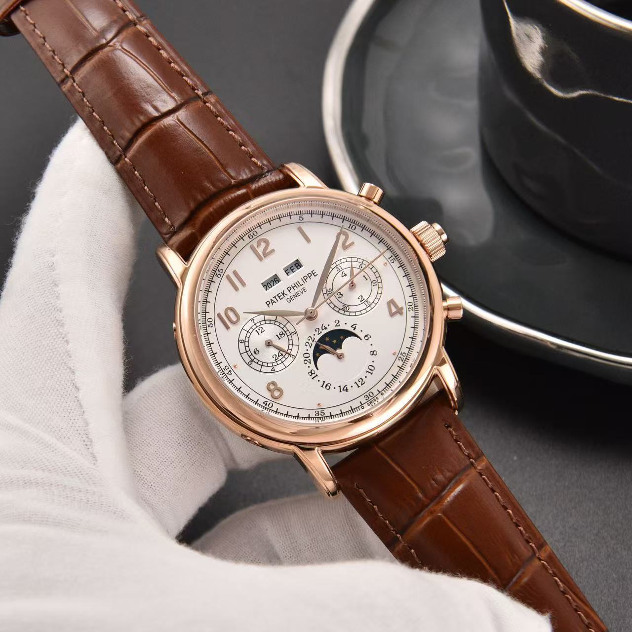 Men's Automatic Mechanical Watch 904L Stainless Steel 43 mm- PH 109