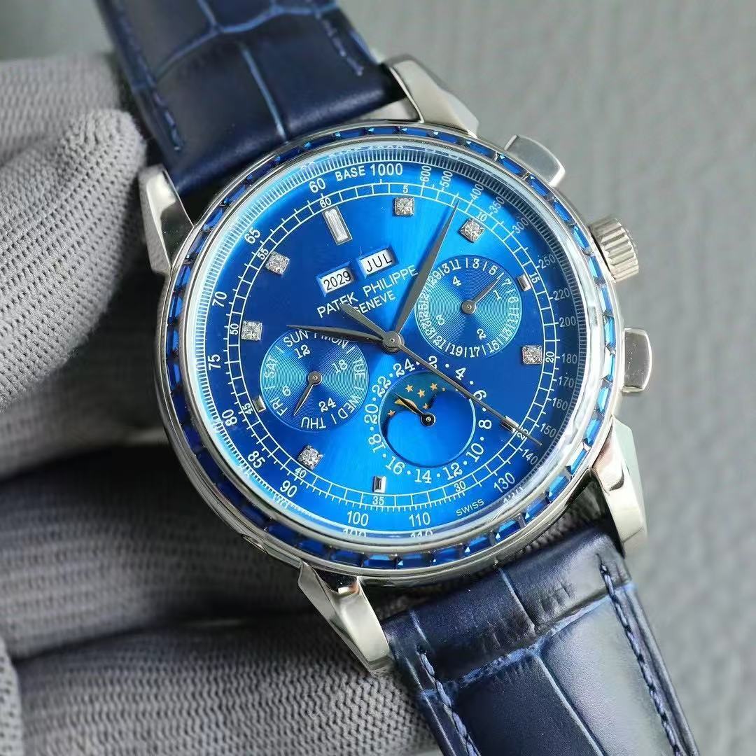 Men's Automatic Mechanical Watch 904L Stainless Steel 43 mm- PH 100
