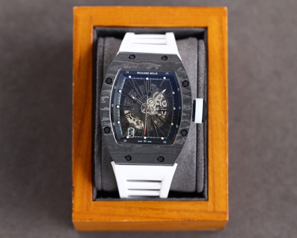 Men's Automatic Mechanical Watch 904L Stainless Steel 44  mm- RM  44