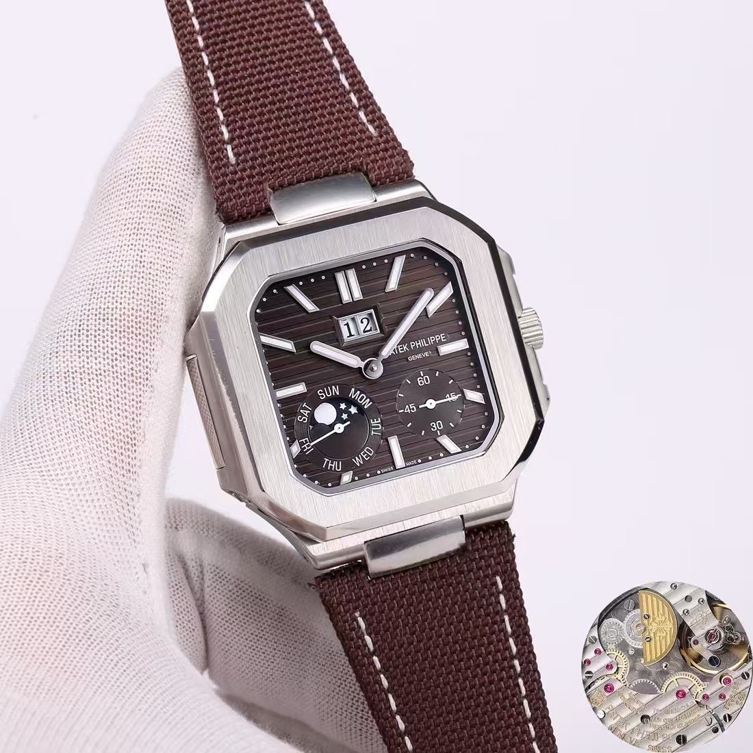 Men's Automatic Mechanical Watch 904L Stainless Steel 43 mm- PH  75