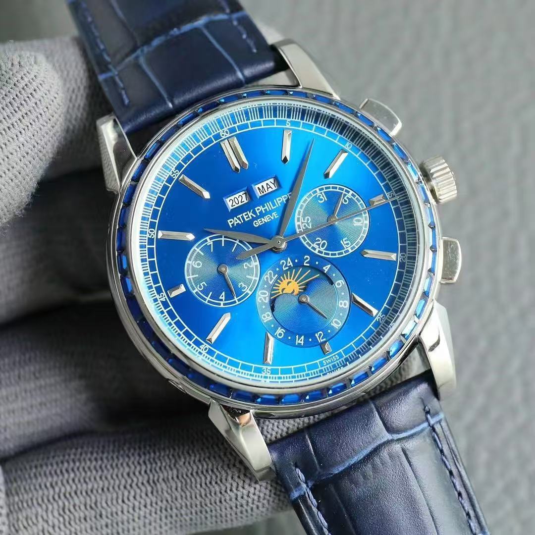 Men's Automatic Mechanical Watch 904L Stainless Steel 43 mm- PH 100