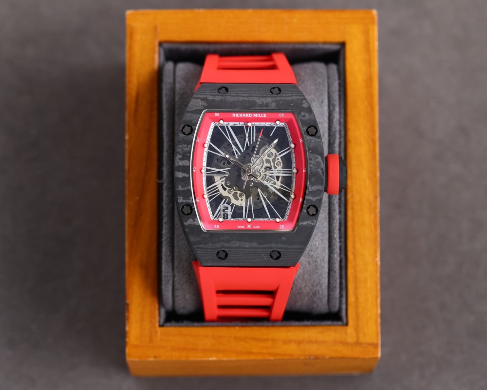 Men's Automatic Mechanical Watch 904L Stainless Steel 44  mm- RM  44