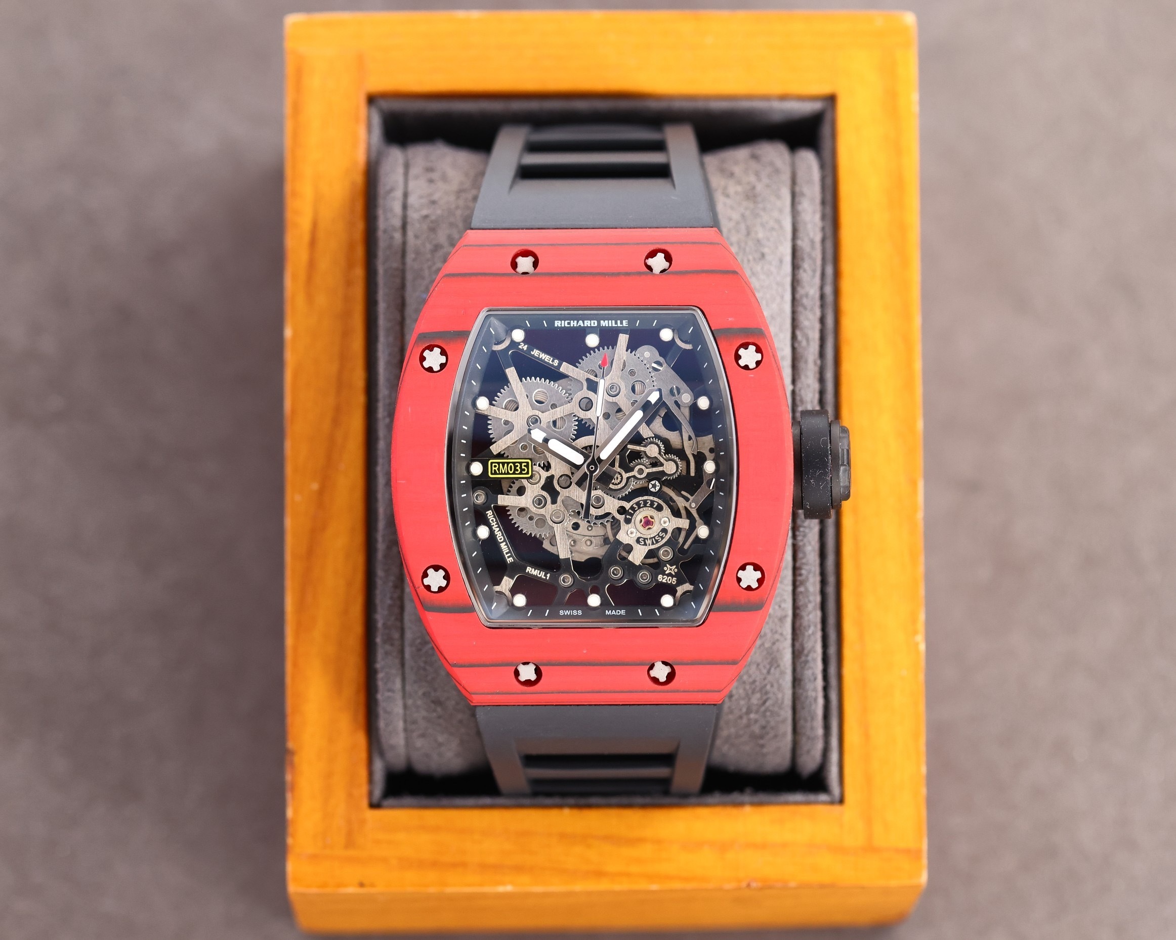 Men's Automatic Mechanical Watch 904L Stainless Steel 50x40  mm- RM  34