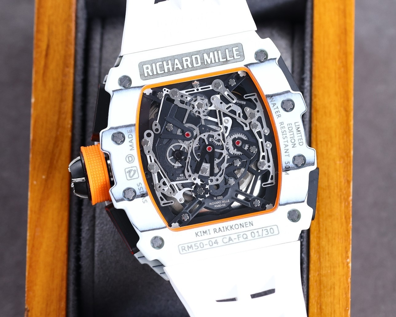 Men's Automatic Mechanical Watch 904L Stainless Steel 50x40  mm- RM  49