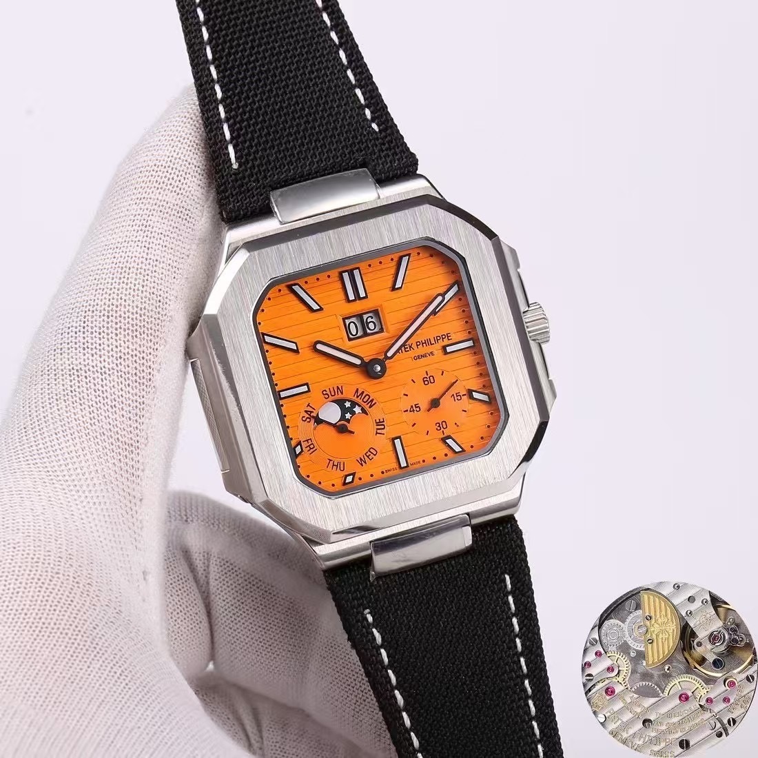 Men's Automatic Mechanical Watch 904L Stainless Steel 43 mm- PH  75