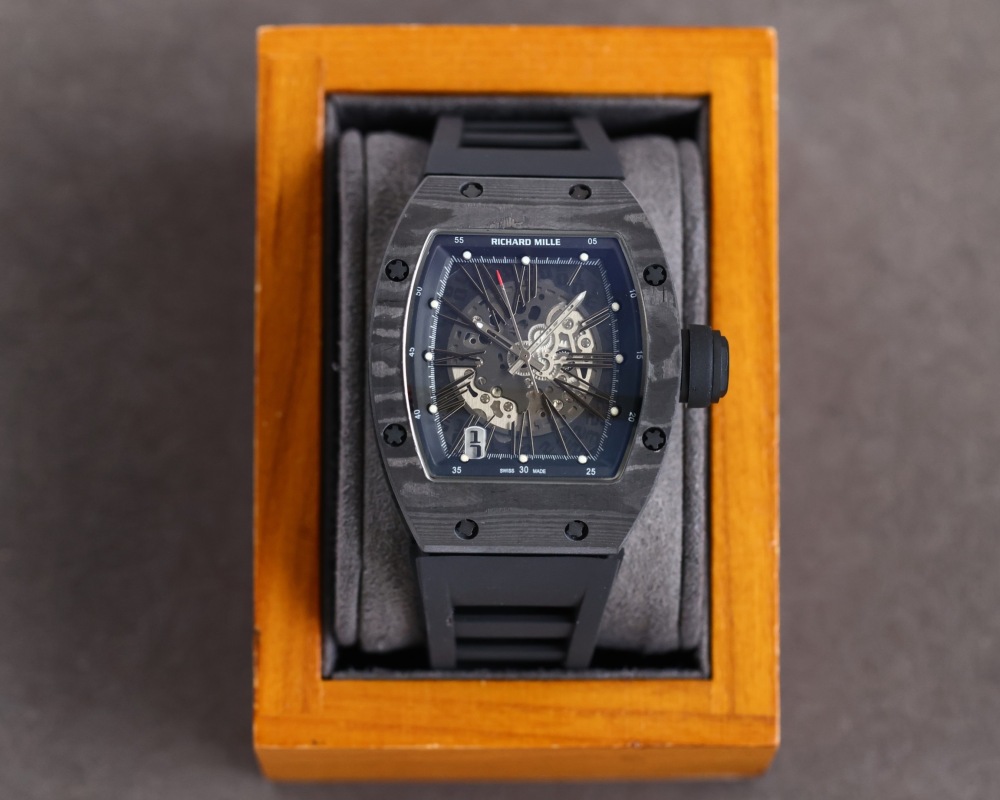 Men's Automatic Mechanical Watch 904L Stainless Steel 44  mm- RM  44