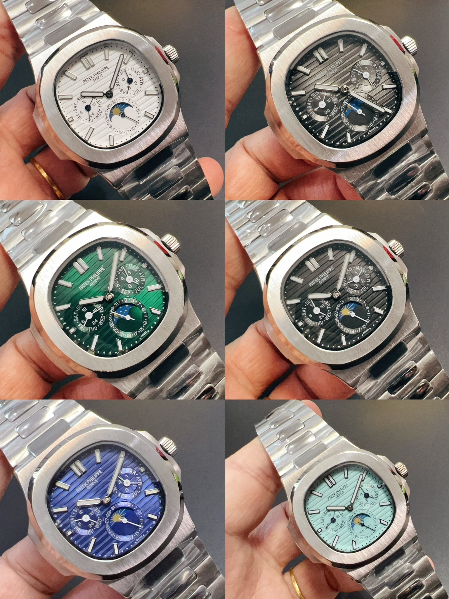 Men's Automatic Mechanical Watch 904L Stainless Steel 40 mm- PH  72