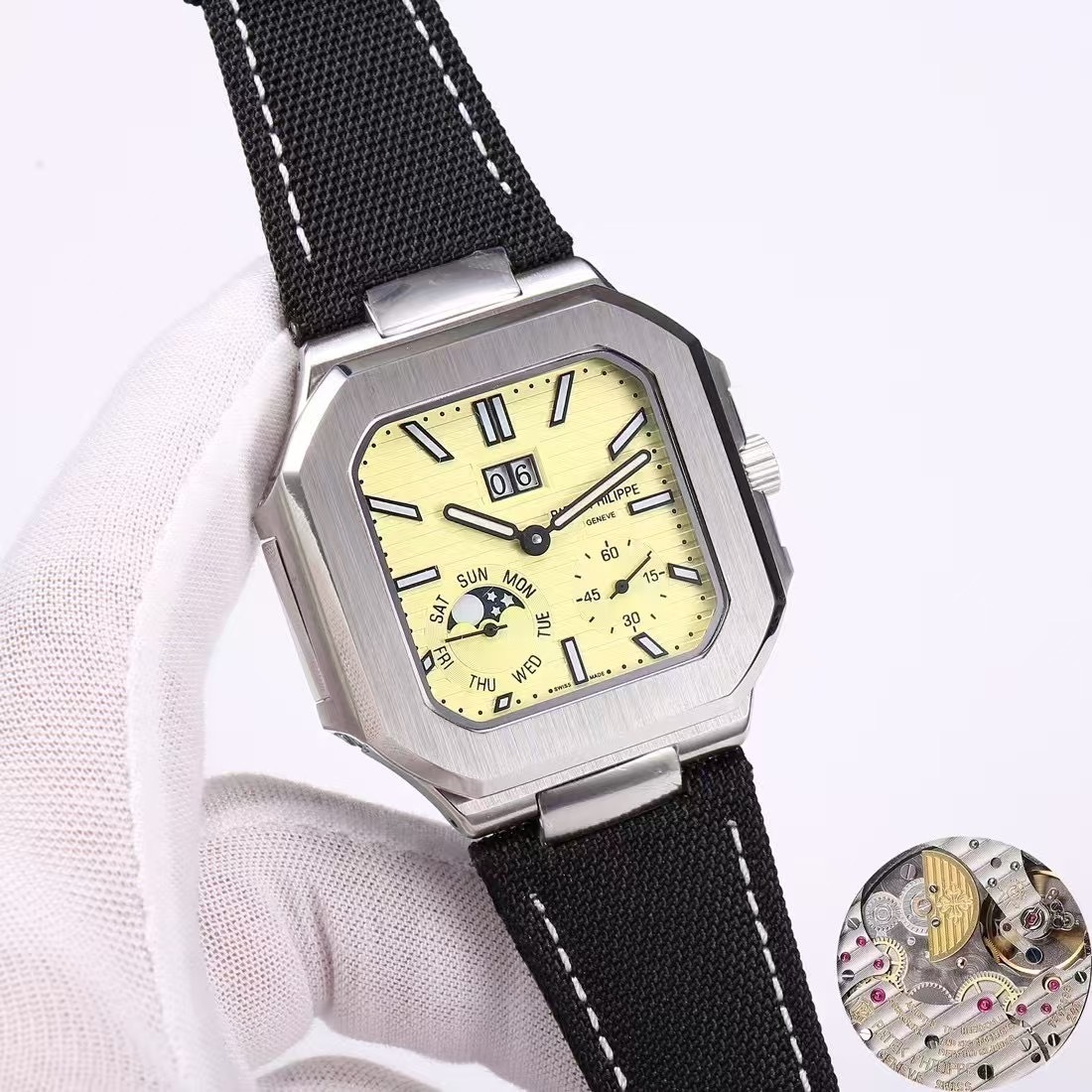 Men's Automatic Mechanical Watch 904L Stainless Steel 43 mm- PH  75