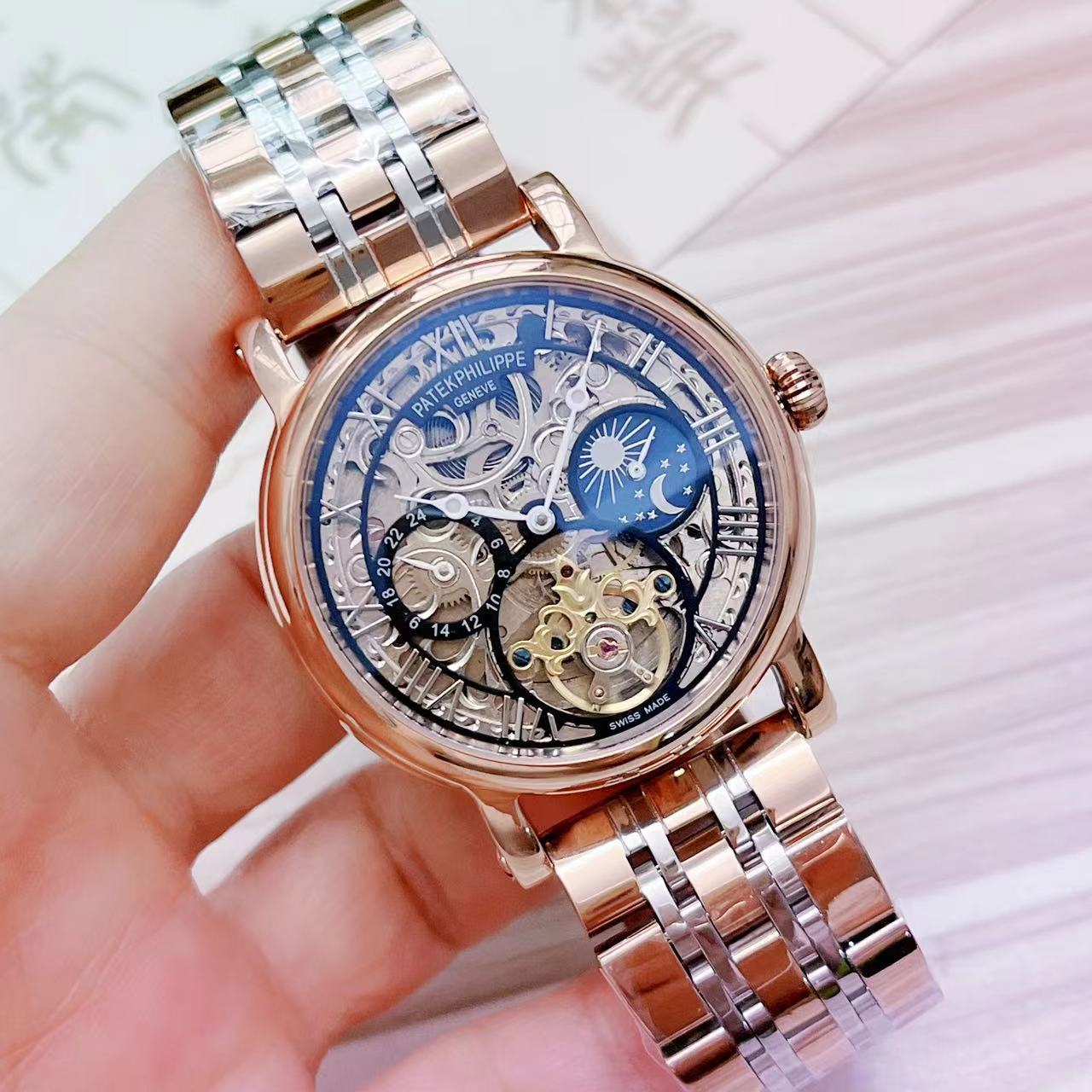 Men's Automatic Mechanical Watch 904L Stainless Steel 43 mm- PH  68