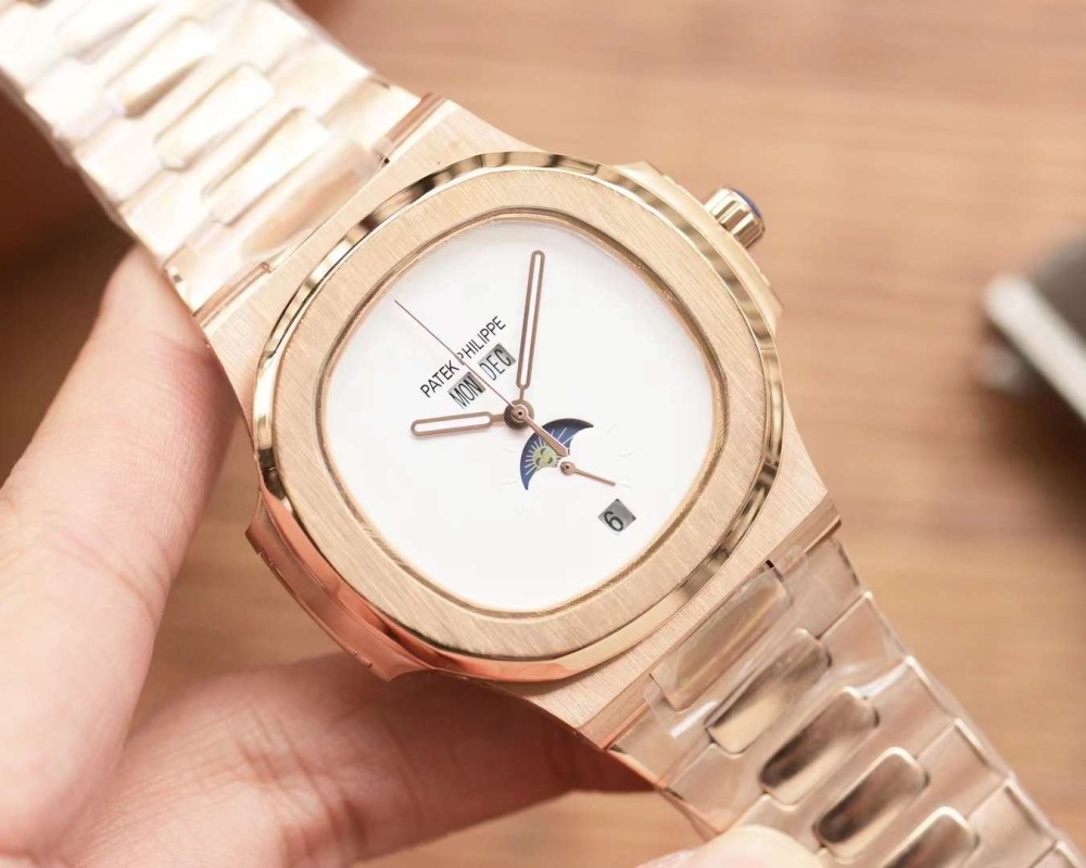 Men's Automatic Mechanical Watch 904L Stainless Steel 40  mm- PH  44