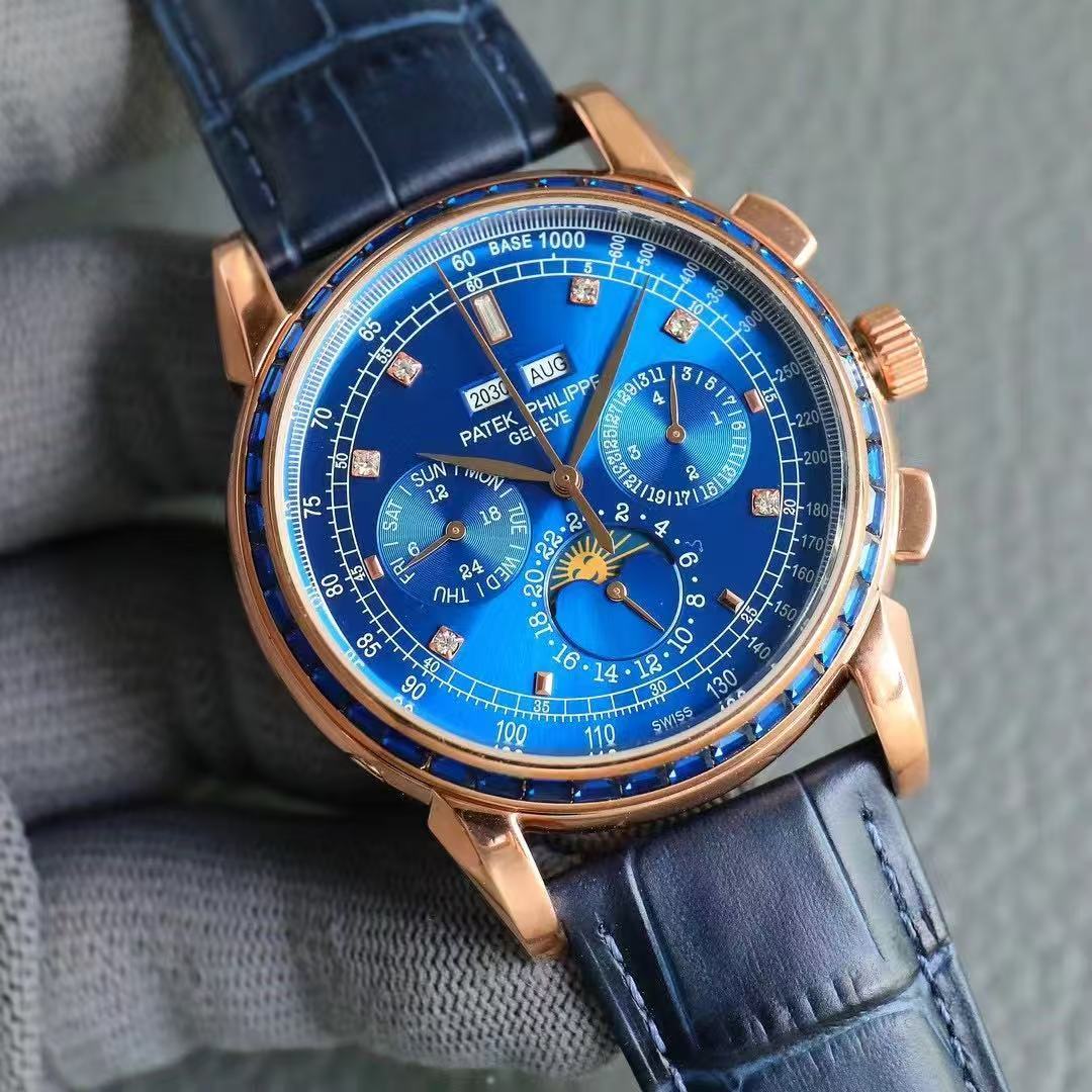 Men's Automatic Mechanical Watch 904L Stainless Steel 43 mm- PH 100