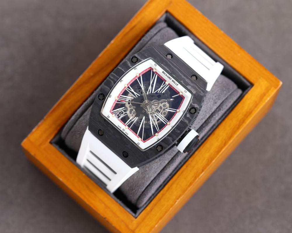 Men's Automatic Mechanical Watch 904L Stainless Steel 44  mm- RM  44