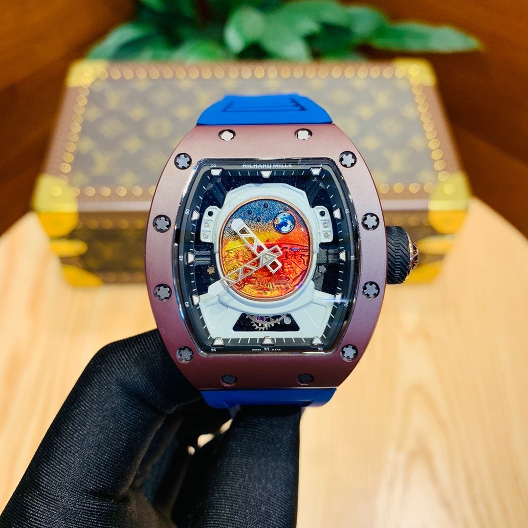 Men's Automatic Mechanical Watch 904L Stainless Steel 50x40  mm- RM  62