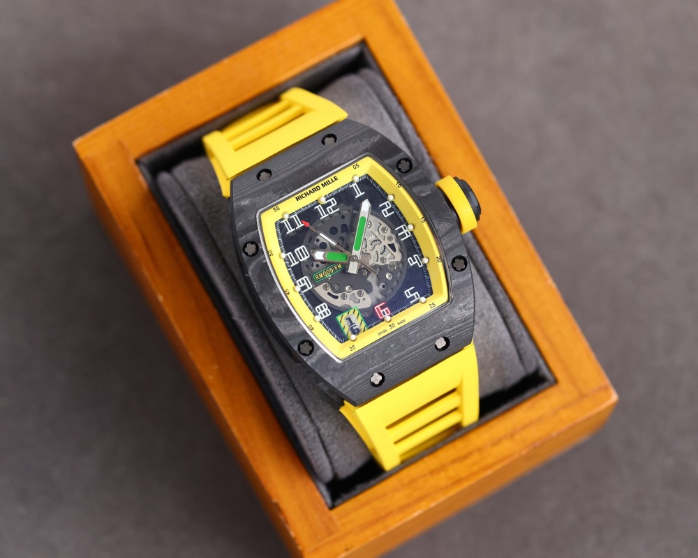 Men's Automatic Mechanical Watch 904L Stainless Steel 44  mm- RM  44