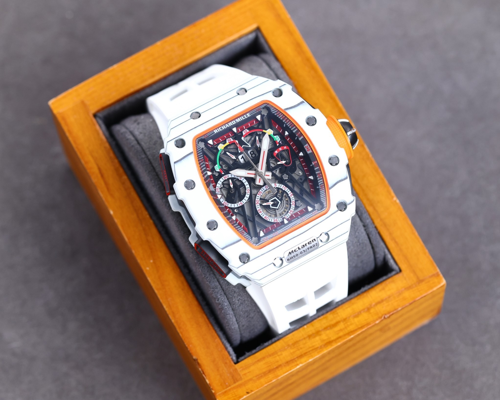 Men's Automatic Mechanical Watch 904L Stainless Steel 50x40  mm- RM  49