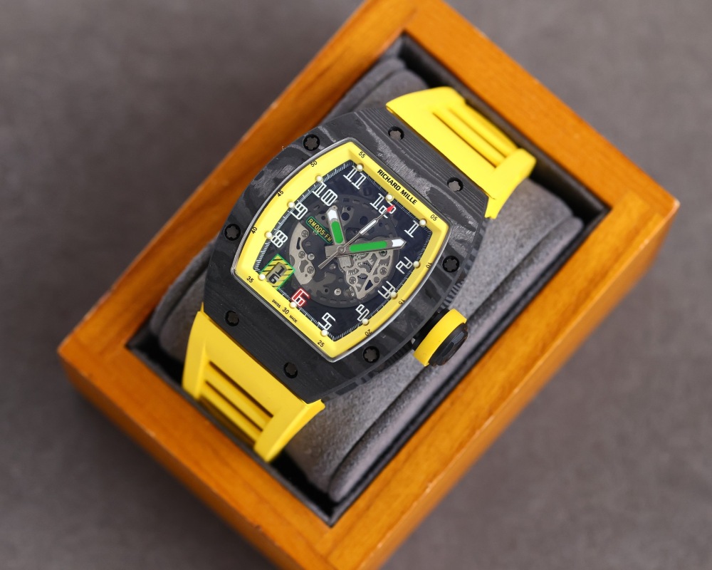 Men's Automatic Mechanical Watch 904L Stainless Steel 44  mm- RM  44