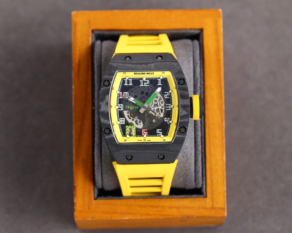 Men's Automatic Mechanical Watch 904L Stainless Steel 44  mm- RM  44