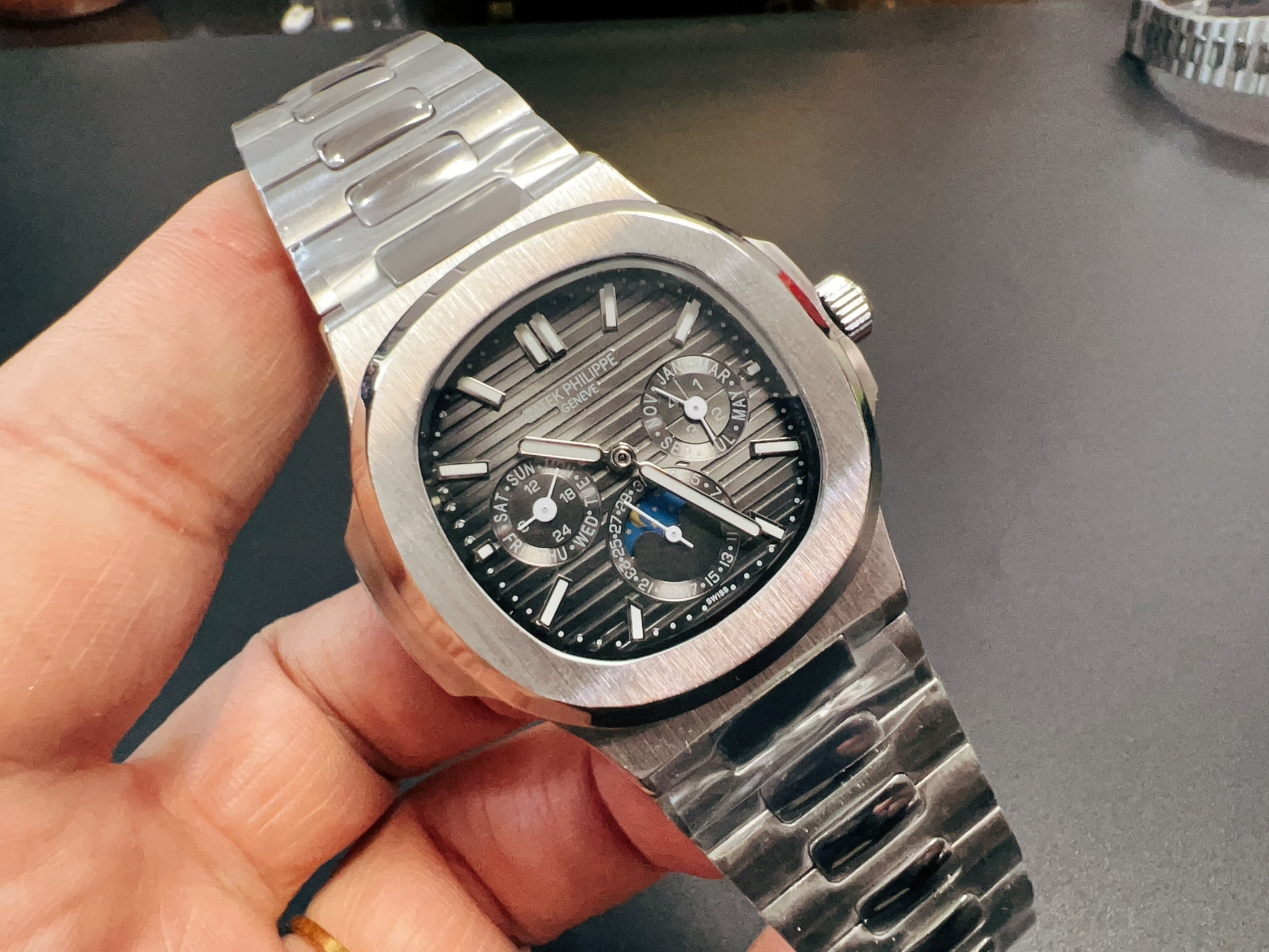 Men's Automatic Mechanical Watch 904L Stainless Steel 40 mm- PH  72