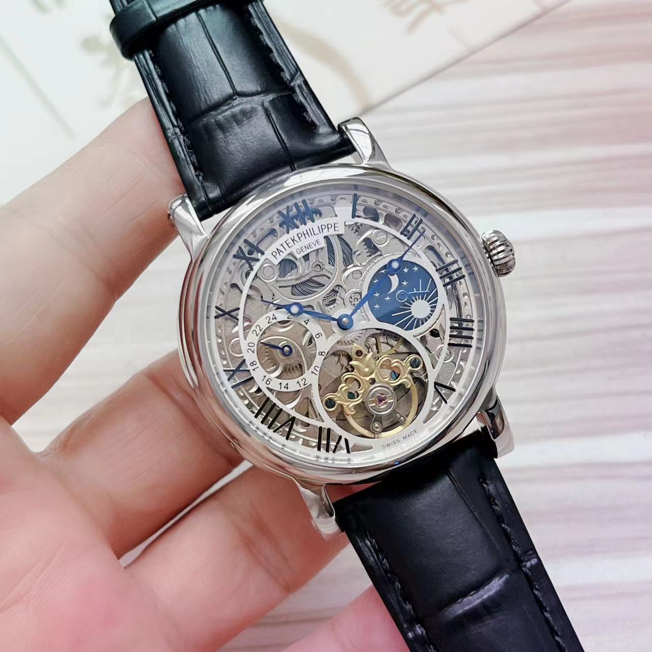 Men's Automatic Mechanical Watch 904L Stainless Steel 43 mm- PH  68