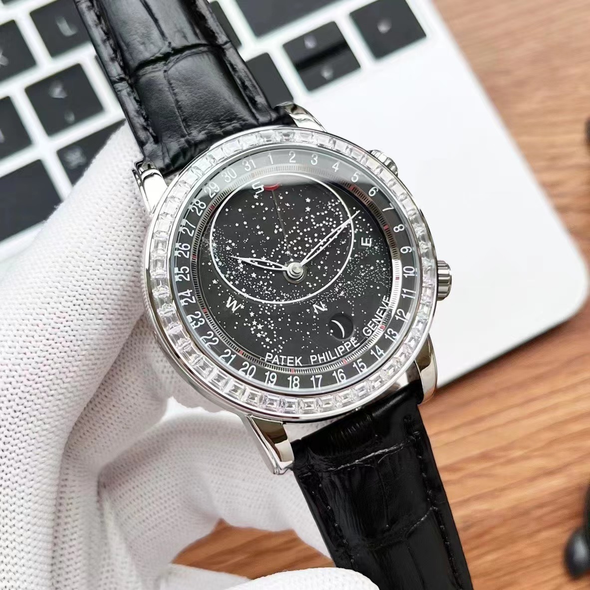 Men's Automatic Mechanical Watch 904L Stainless Steel 43  mm- PH 35